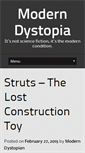 Mobile Screenshot of moderndystopia.net